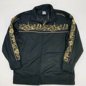 Avirex Shirt Jacket Shacket Embroidered NY Skyline